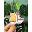 Terazi Burcu Kedi Sticker