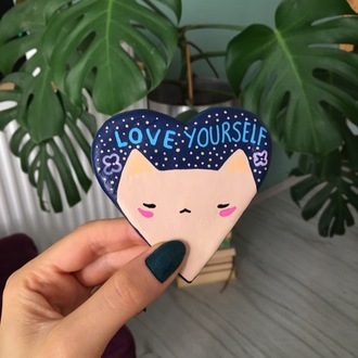 Love Yourself Bardak Altlığı