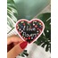 I Love Flowers Sticker