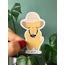 Tourist Cat Sticker
