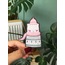 Pink Bear Sticker 