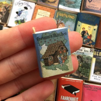 Vintage Mini Kitap Kavanozu