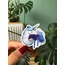Blue Unicorn Sticker 