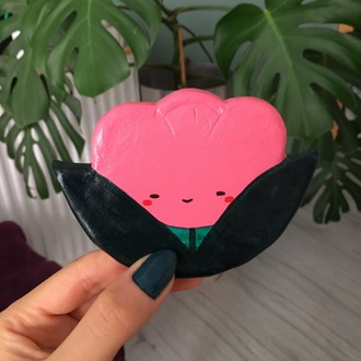 Pink Tulip Bardak Altlığı