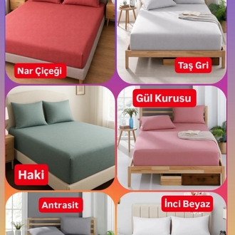 5 Adet ( BATTAL BOY ) ÇARŞAF TAKIMI 