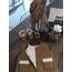 suede vest set