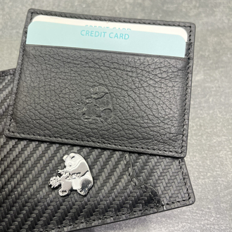 Panda Signature Deri Cüzdan – Fiber