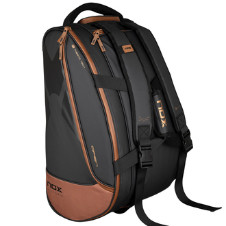 Nox Luxury Open Series black/brown Padel Rack