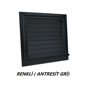 30x60 Alüminyum Hareketli Sineklikli Menfez