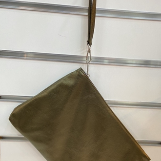 CLUTCH ( El Çanta ) Parlak Yeşil