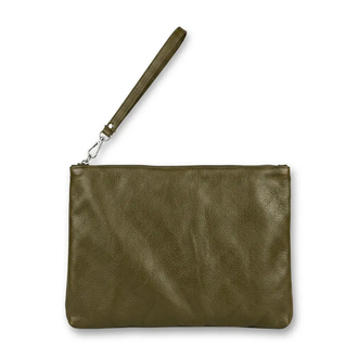 CLUTCH ( El Çanta ) Parlak Yeşil