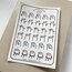 book reactions #3 şeffaf sticker