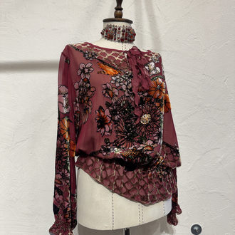 Silk blouse<3
