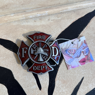 Fire Dept. Belt Buckle