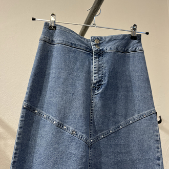 Maxi jean skirt