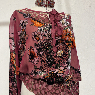 Silk blouse<3
