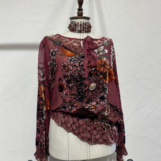 Silk blouse<3