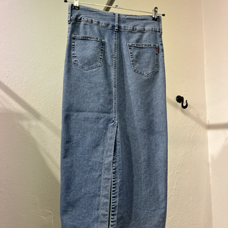 Maxi jean skirt