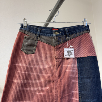 Pink Velvet Skirt