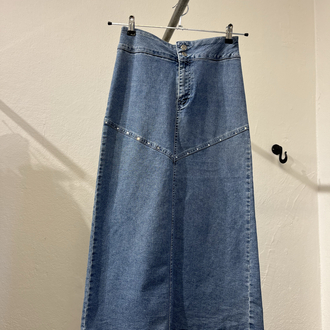 Maxi jean skirt