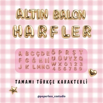 Altın Balon Harfler