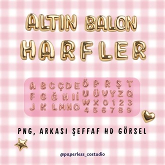 Altın Balon Harfler