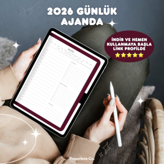 2026 Günlük Ajanda