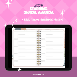 Starring Dijital ajanda 2026