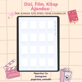 Dizi, Film, Kitap Ajandaları