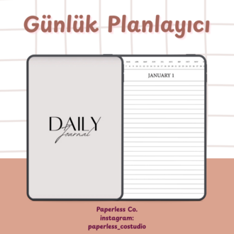 Daily Journal ( dijital Ürün )