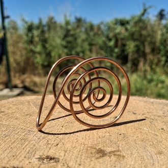 PH200 Bakır Spiral El Takısı