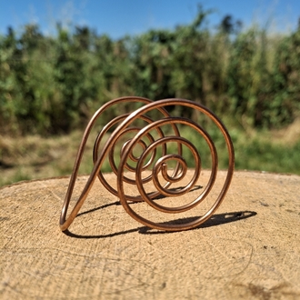 PH200 Bakır Spiral El Takısı