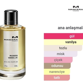 Mancera Roses Vanille Edp Kadın Parfümü 120ml