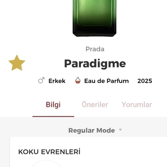 Prada Paradigme Edp Erkek Parfümü 100ml
