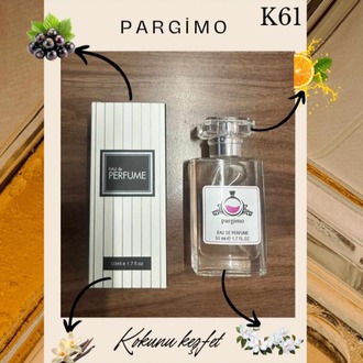 Pargimo K-61 Kadın Parfümü 50ml (Burberry Her Edp)