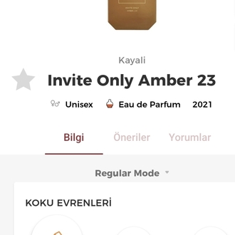 Kayali İnvite Only Amber | 23 Edp Unisex 100ml