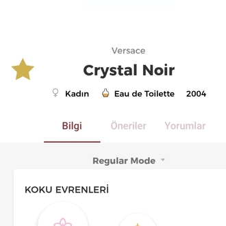 Versace Crystal Noir Edt Kadın Parfümü 90ml
