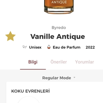 Byredo Vanille Antique Edp Unisex Parfüm 100ml
