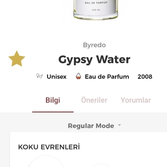 Byredo Gypsy Water Edp Unisex Parfüm 100ml
