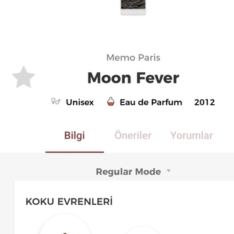 Memo Moon Fever Edp Unisex Parfüm 75ml