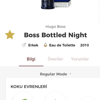 Hugo Boss Bottled Night Erkek Parfümü Edt 100ml