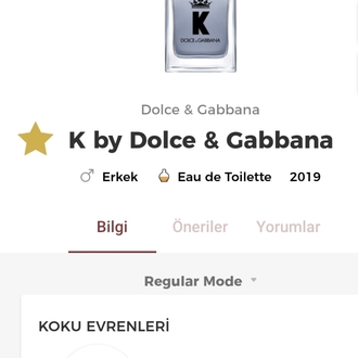 Dolce Gabbana K By Edt Erkek Parfümü 100ml