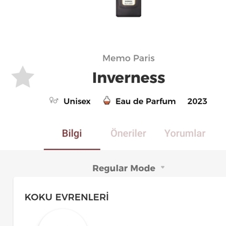 Memo İnverness Edp Unisex Parfüm 75ml 