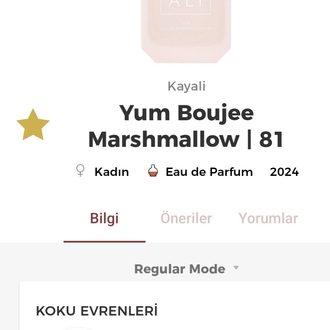 Kayali Yum Boujee Marshmallow | 81 Edp Kadın Parfümü 100ml