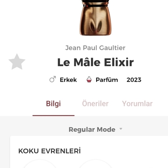 Jean Paul Gaultier Le Male Elixir Edp Erkek Parfümü 125ml