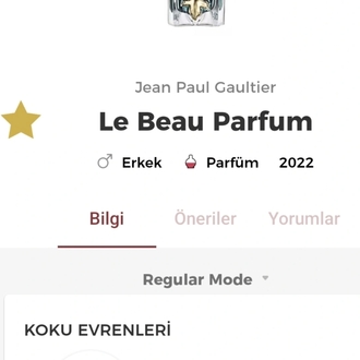 Jean Paul Gaultier Le Beau Le Parfum Edp Erkek Parfümü 125ml