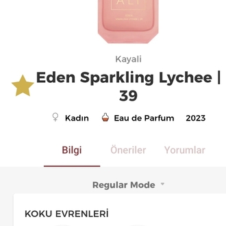 Kayali Eden Sparkling Lychee Edp Kadın Parfümü 100ml