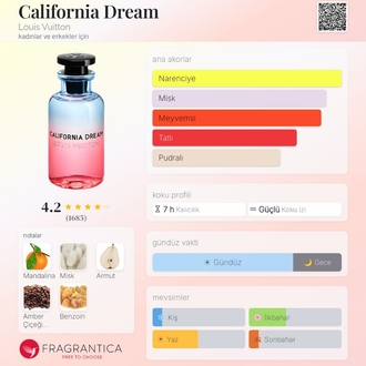 Louis Vuitton California Dream Edp Unisex Parfüm 100ml 