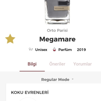 Orto Parisi Megamare Unisex Parfüm 50ml
