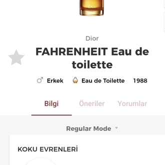 Dior Fahrenheit Erkek Parfümü Edt 100ml